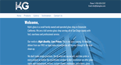 Desktop Screenshot of kylesglass.com